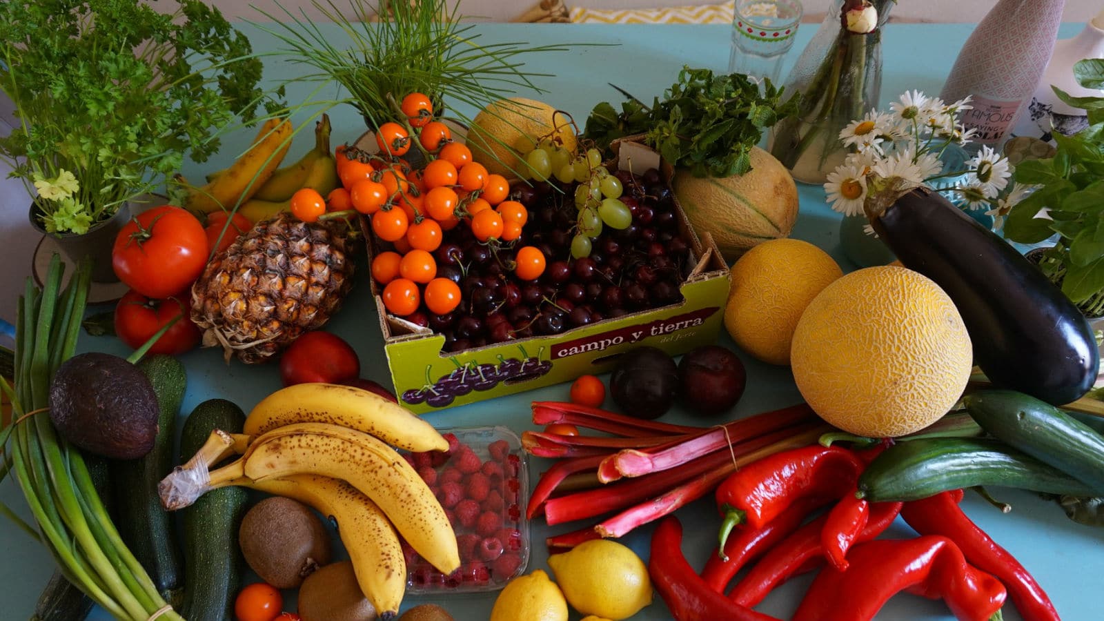 frutas y verduras
