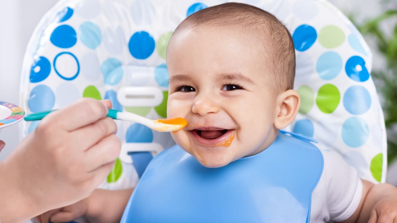 miel a los bebés