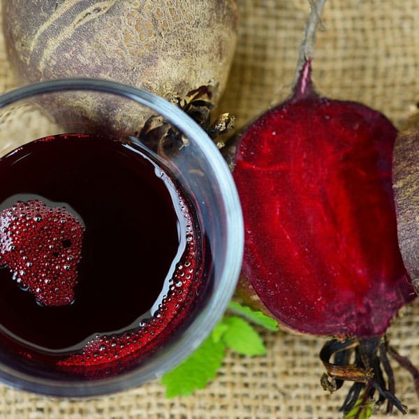 Jugo de remolacha