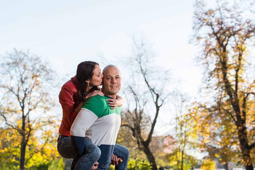 pareja ayuda la supevivencia del cáncer