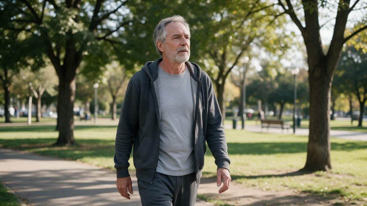 Caminar dos millas al día ayuda con la EPOC