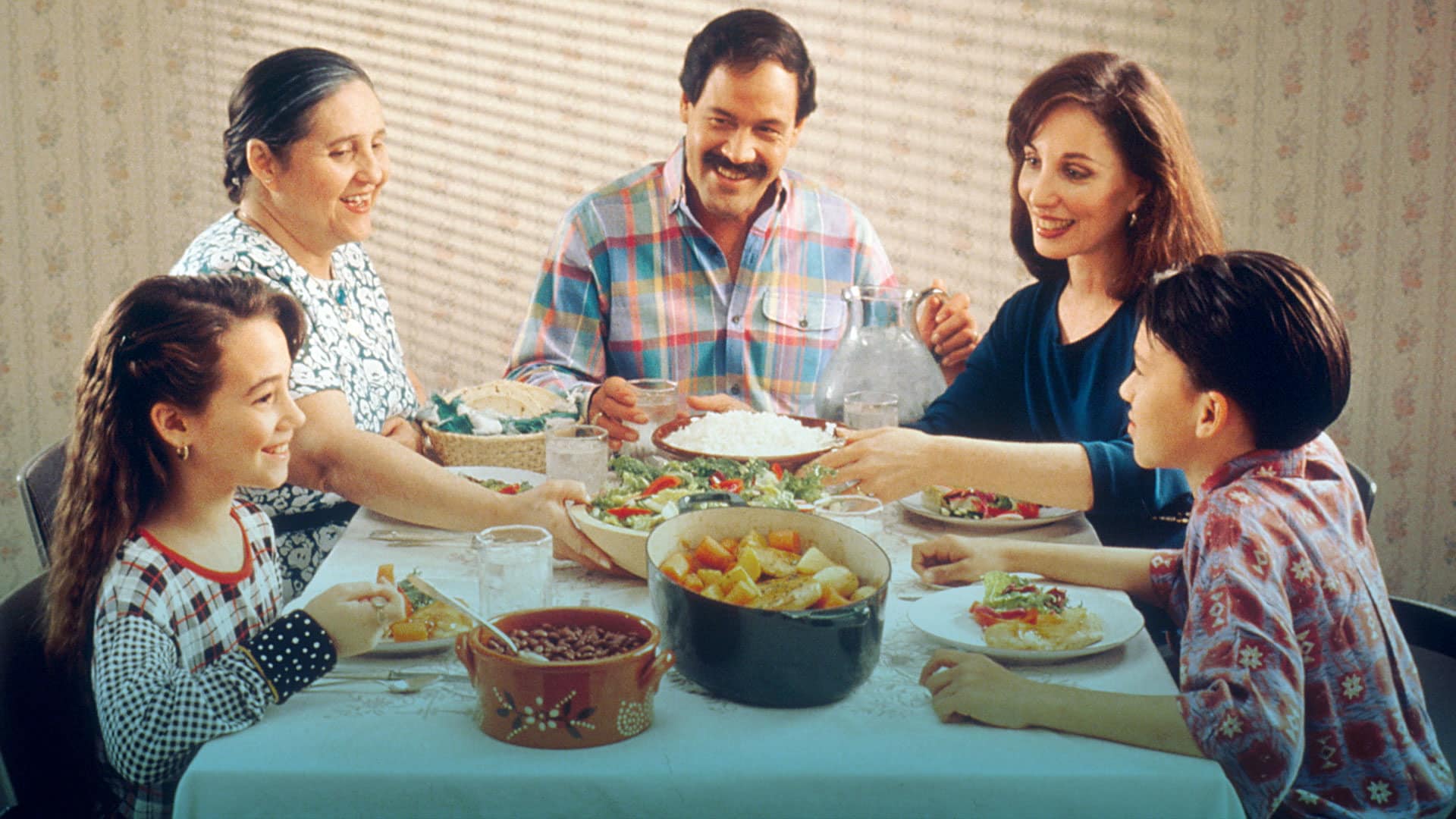 La hora de comer de los niños
