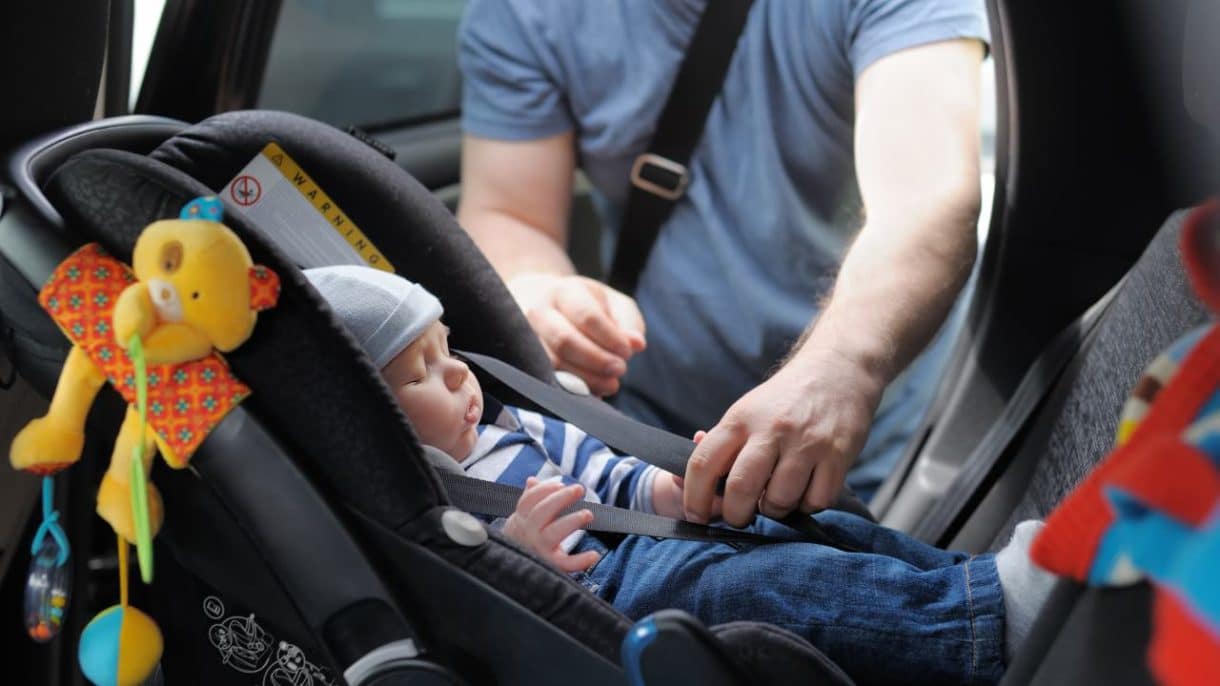 Sillas de seguridad para auto: instalación correcta en el asiento trasero