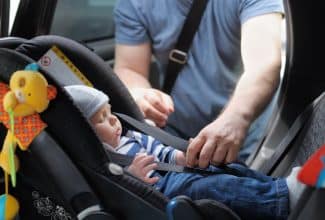 Sillas de seguridad para auto: instalación correcta en el asiento trasero