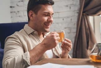 taza de té y absorción de hierro en la dieta