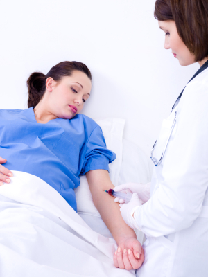 prueba de sangre