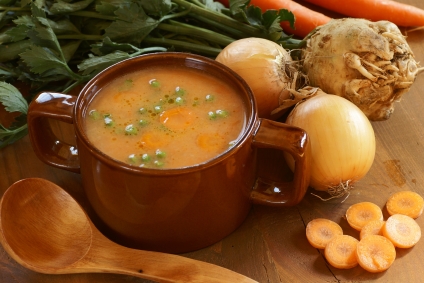 “Sírveme más sopa, por favor”