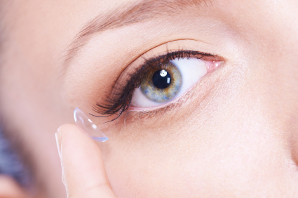 Lentes de contacto para aliviar dolor