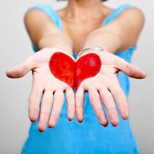 corazón de mujer